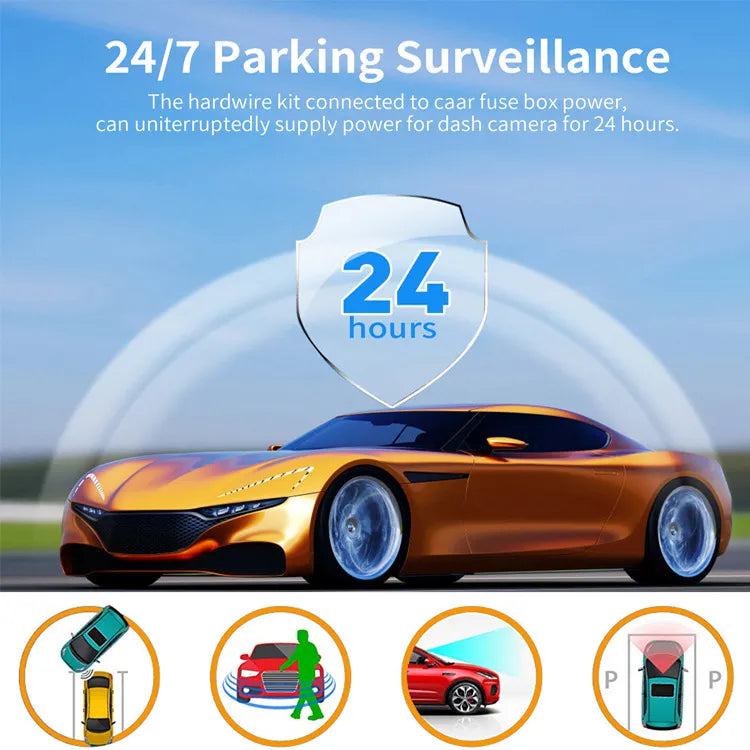 Til 24-timers parkeringsovervågning.